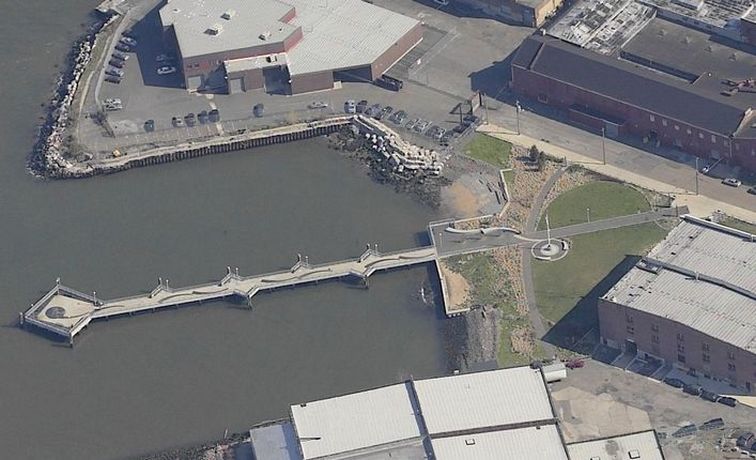 red hook: pier - louis valentino  jr. park and pier - van dyke str